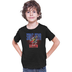 Детска тениска Japan Anime Manga Tralala Saint Seiya Logo, Черен, 9-11 г. (...