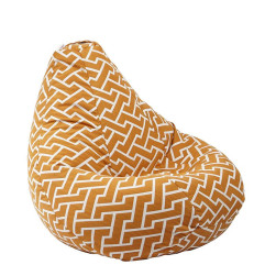 Пуф круша за деца 4-14 г., 160л., Nirvana Light, Zippity Orange, Перящ се к...