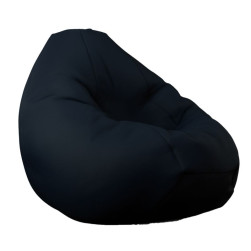 Пуф круша 320л., Nirvana Grande - Panama Black, Водоустойчив, Перящ се калъ...
