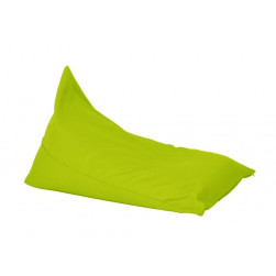 Пуф шезлонг, 320л. 130х100см., Kudos - Green neon, Перящ се калъф, Водоусто...