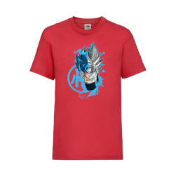 Детска Тениска Anime Manga Tralala Dragon Ball Z Goku Super Saiyan 01, Черв...