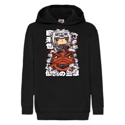Детски суитшърт Tralala Naruto Jiraya 01, Черен, 9-11 г. (140-152)
