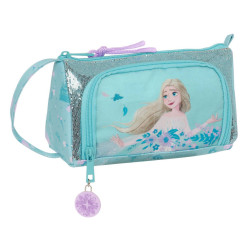 Ученически Комплект с Аксесоари Frozen Hello spring Светло син 20 x 11 x 8....