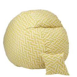 Комплект Барбарон и декоративна възглавница 600л. King Size, Zippity Yellow...