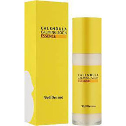 Крем-есенция за успокояване на чувствителна кожа WellDerma Calendula Calmin...