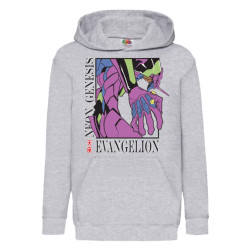 Детски суитшърт Tralala Neon Genesis Evangelion Gendo Ikari, Сив, 5-6 г. (1...