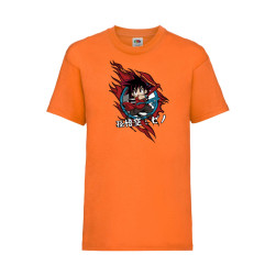 Детска Тениска Anime Manga Tralala Dragon Ball Z Goku chibi, Оранжев, 12-13...