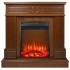 Eлектрическа камина MASOMI, Arlington 23 & Miriam-18", 1600W, Тъмен орех svetl-orex