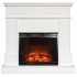 Eлектрическа камина MASOMI, Arlington 23 & Nexus-23", 1600W, Светъл орех Бяло-Дърво