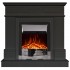 Eлектрическа камина MASOMI, Arlington 23 & Pirin-20", 1600W, Тъмен орех Матов-Графит