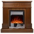 Eлектрическа камина MASOMI, Arlington 23 & Pirin-20", 1600W, Тъмен орех Светъл-Орех