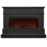 Eлектрическа камина MASOMI, Arlington 35 & Tasmania-35", 1600W, Тъмен орех Матов-Графит