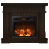 Eлектрическа камина MASOMI, Boston 17 & Dion-17", 1200W, Бял супермат tmen-orex