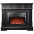Eлектрическа камина MASOMI, Boston 23 & Marsel-26", 1600W, Бял дъб Матов-Графит