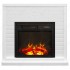 Eлектрическа камина MASOMI, Bremen 17 & Dion-17", 1200W, Тъмен орех byal-supermat
